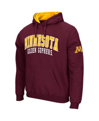 Men's Maroon Minnesota Golden Gophers Double Arch Pullover Hoodie