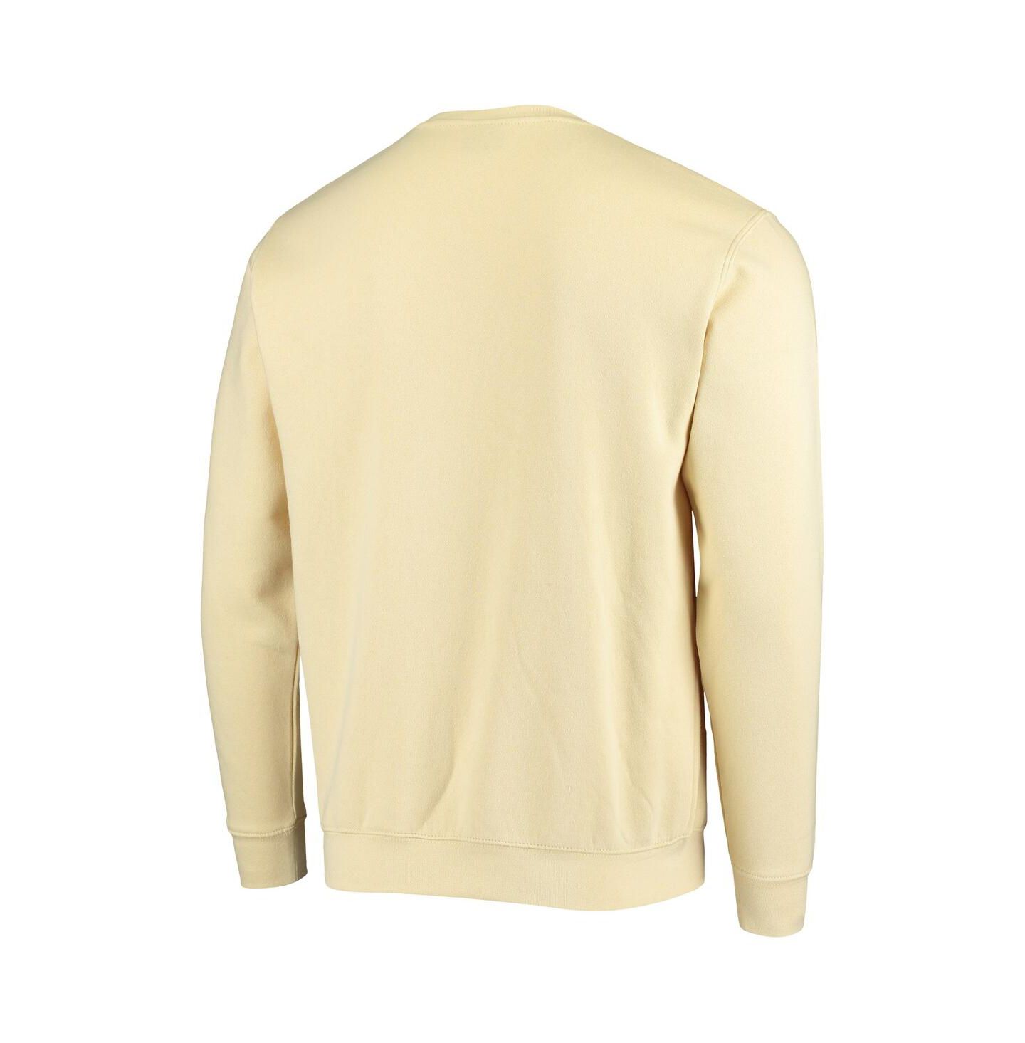 Мужская толстовка Colosseum Florida State Seminoles Arch & Logo Tackle Twill Pullover, цвет: Угольный — фото 6
