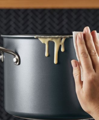 A1 Series with ScratchDefense Technology Aluminum 8-Quart Nonstick Induction Stockpot with Lid