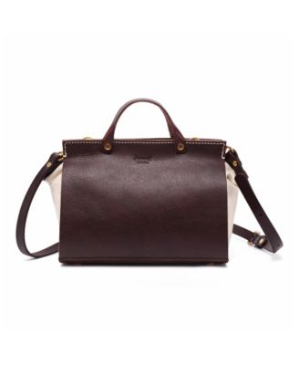 Women's Genuine Leather Out West Satchel Bag