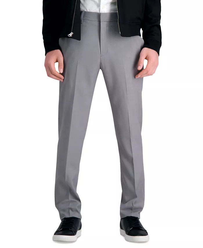 Men's Premium Comfort Slim-Fit Performance Stretch Flat-Front Dress Pants - thumbnail 10