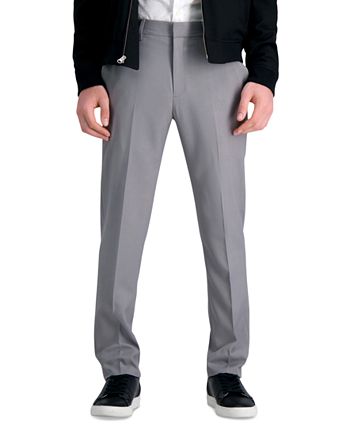 Haggar - Men's Premium Comfort Slim-Fit Performance Stretch Flat-Front Dress Pants