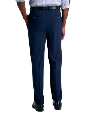 JMH Men's 4 Way Stretch Slim Fit Flat Front Dress Pant