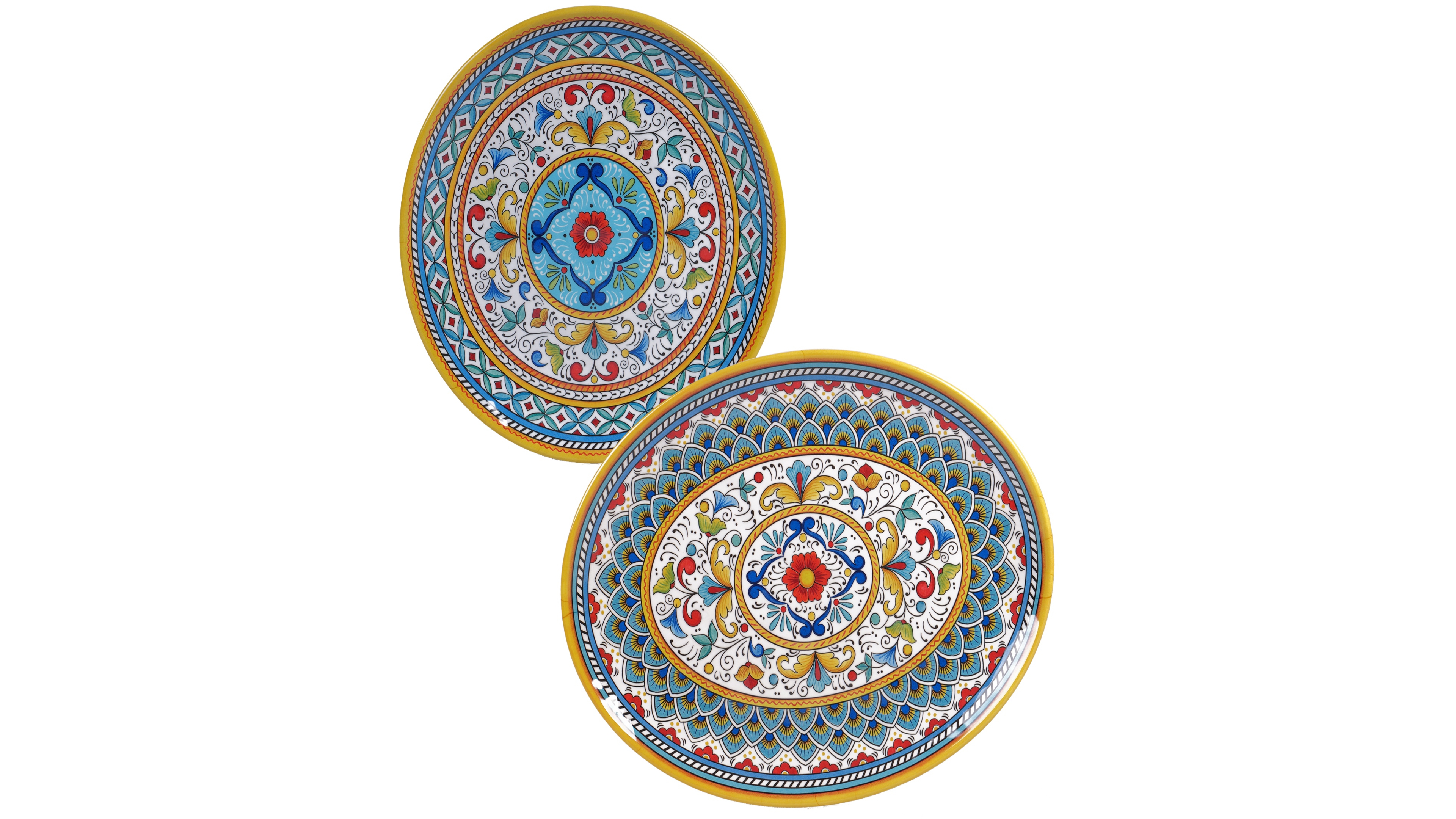 Certified International Portofino Melamine 2-Pc. Platter Set