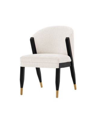 Ola 21.46" Wide Chenille Upholstered Dining Chair