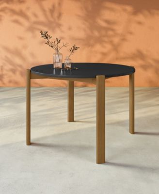 Gales 46.54" Medium Density Fiberboard Round Dining Table