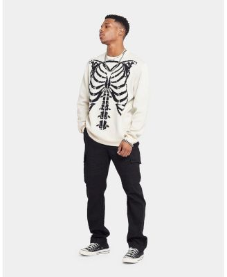 Mens Isaac Knit Skeleton Sweater