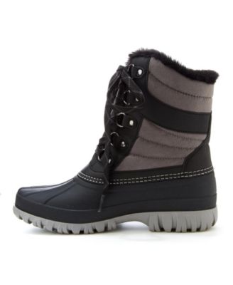 Women's Casey Water Resistance Lace Up Duck Boot