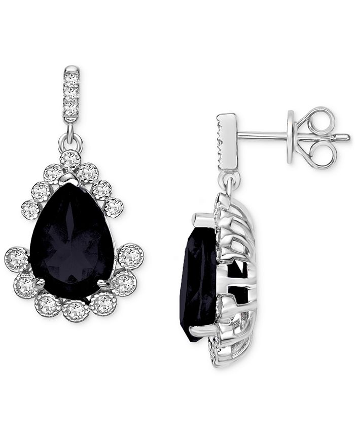 Macy's shop black earrings