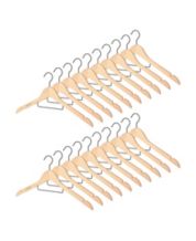 10-pack Velvet Hanger Ultra-Thin Black Hangers with Clips Non-slip for  Skirts and Pants Hangers- Homeitusa