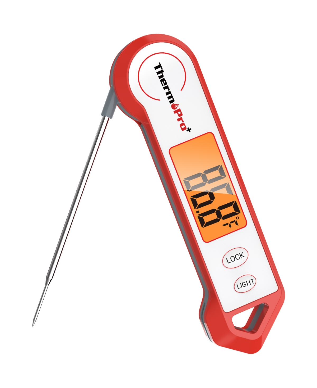 Thermopro Pack Of 1 Tp19hw Water-resistant Digital Meat Thermometer In White