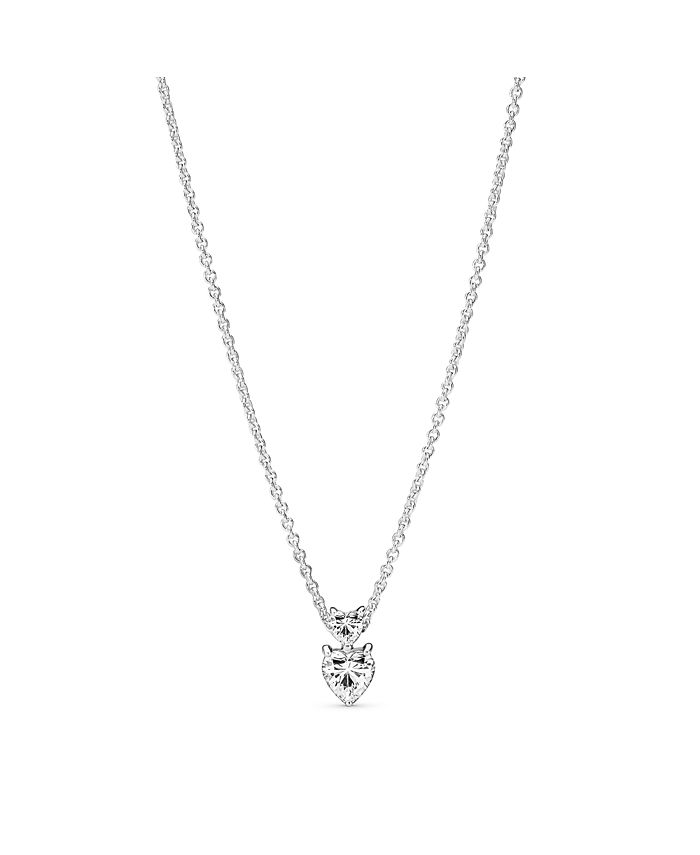 Timeless sterling silver clearance necklace