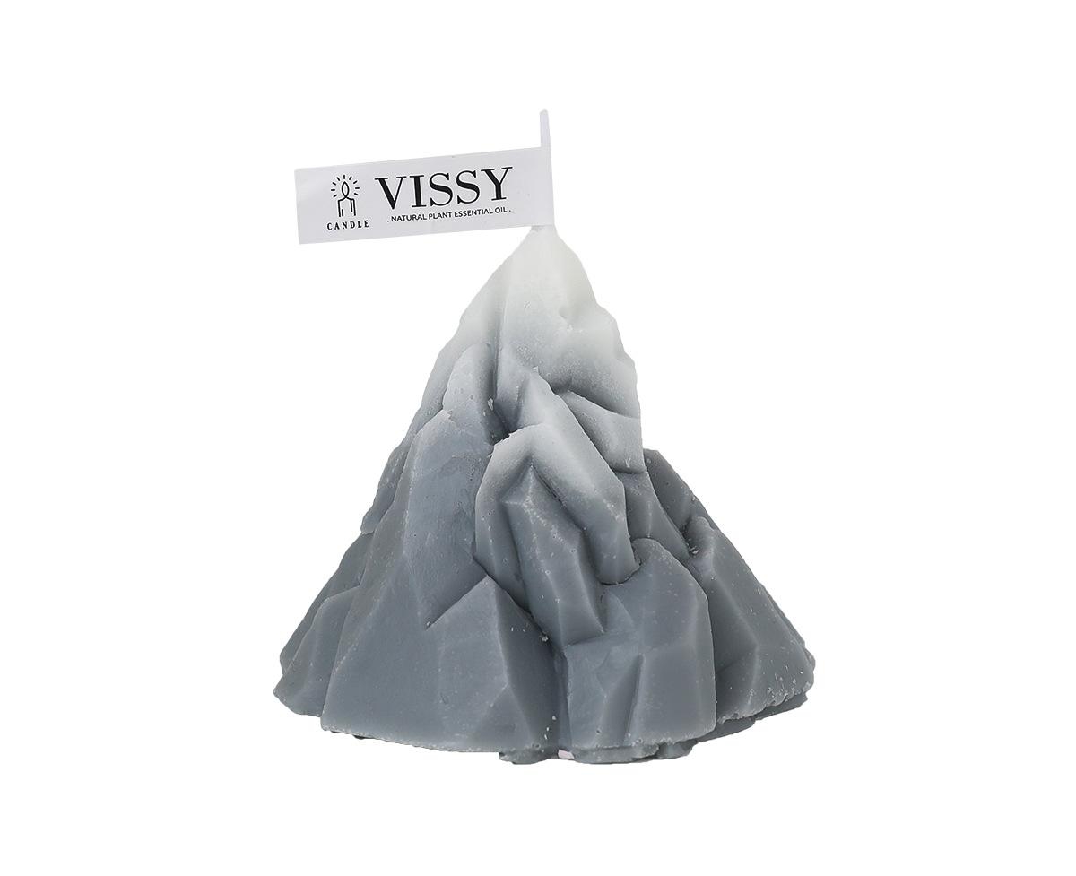 Iceberg 2.6" Scented Candle - Grey