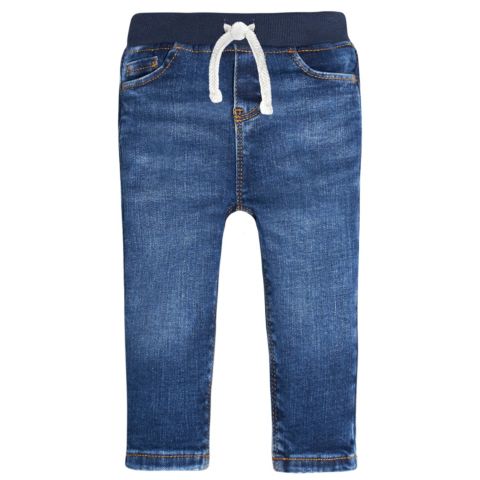 Джинсы Gerber Baby Boys Neutral Rib Waist Skinny, цвет: Синий