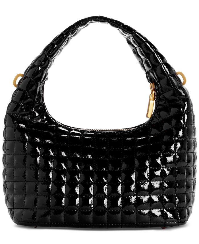 GUESS Tia Small Quilted Hobo Crossbody - Macy's