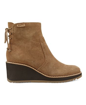 Women s Calia Round Toe Casual Wedge Ankle Booties