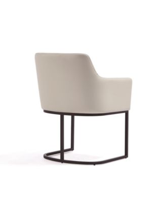 Serena 2-Piece Leatherette Upholstered Dining Armchair Set