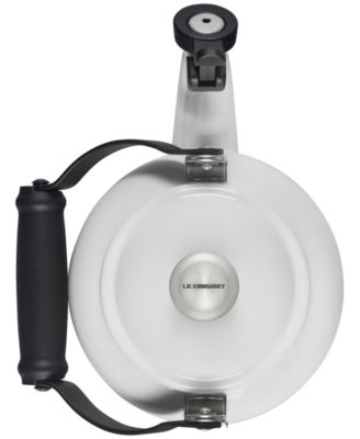 Enamel-on-Steel Demi Kettle & Stoneware Mug Set