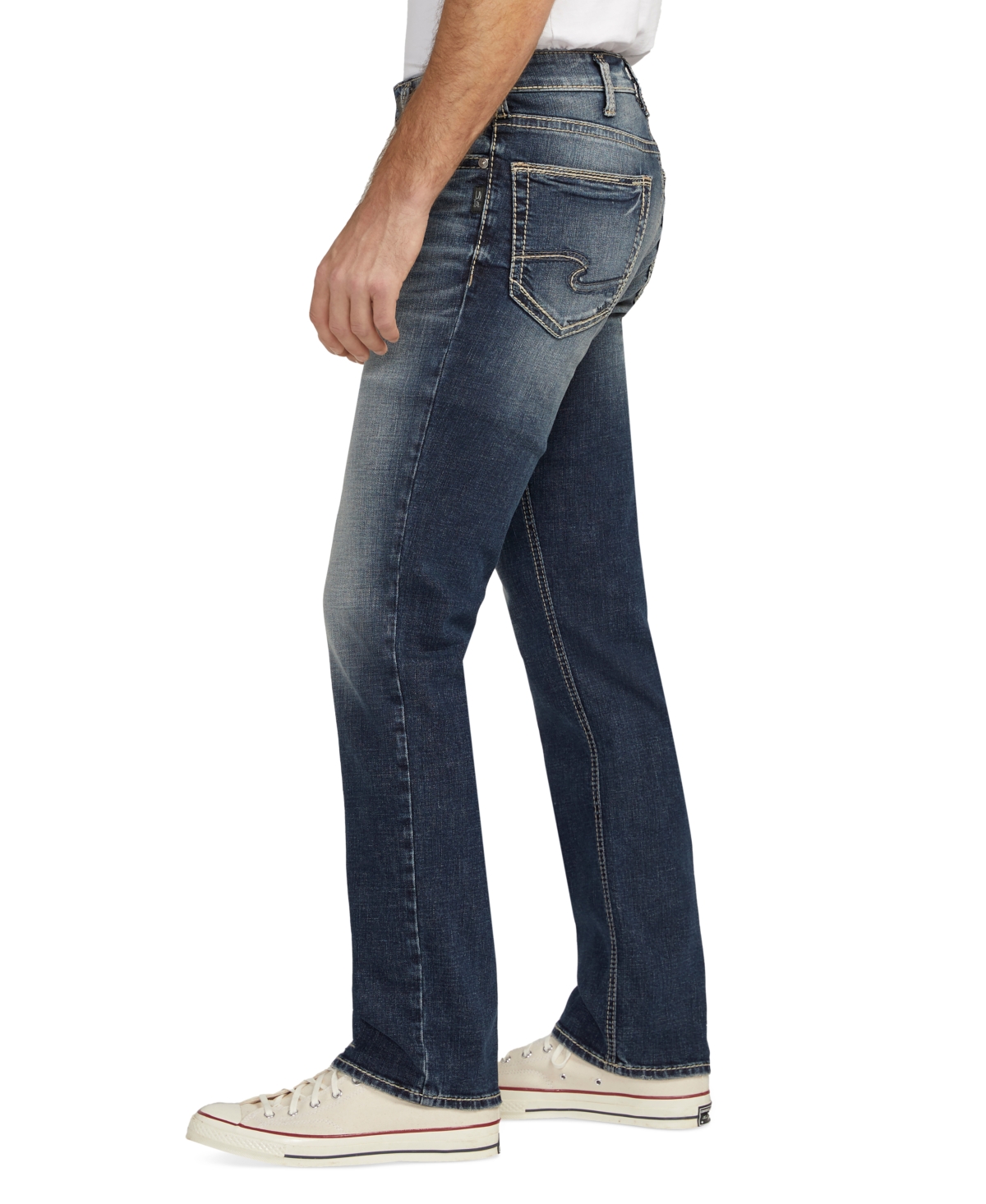 Shop Silver Jeans Co. Men's Grayson Classic-fit Stretch Jeans In Indigo
