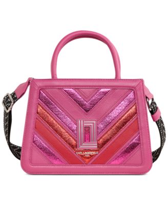 KARL LAGERFELD PARIS - Simone Leather Satchel