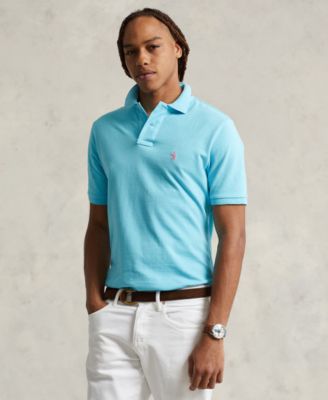 Men's Custom Slim Fit  Mesh Polo
