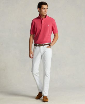 Men's Custom Slim Fit  Mesh Polo
