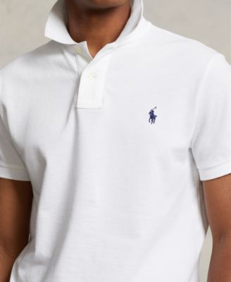 Men's Custom Slim Fit  Mesh Polo