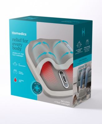 Shiatsu Air Max Foot Massager with Heat