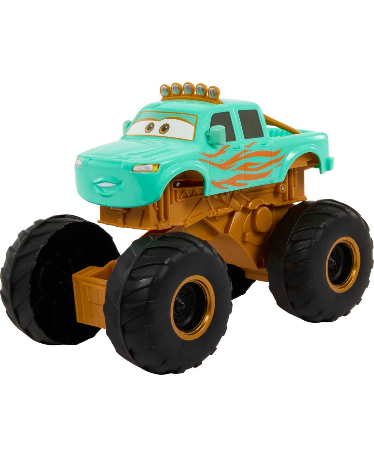 Disney Pixar Babies' 's Cars Toys, Cars On The Road Circus Stunt Ivy Vehicle, Jumping Monster Truck In Multi-color