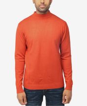 Vintage Winter Park Colorado Orange Mock Turtleneck Thermal Shirt Size M 
