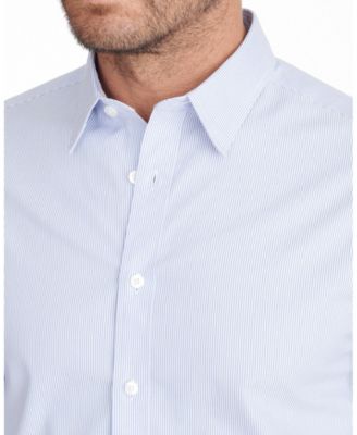 Men's Slim Fit Wrinkle-Free Bordeaux Button Up Shirt