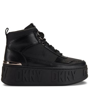 DKNY Women's Layne Lace-Up High-Top Platform Sneakers - Macy's