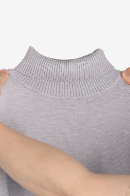 Boy's Basic Turtleneck Sweater
