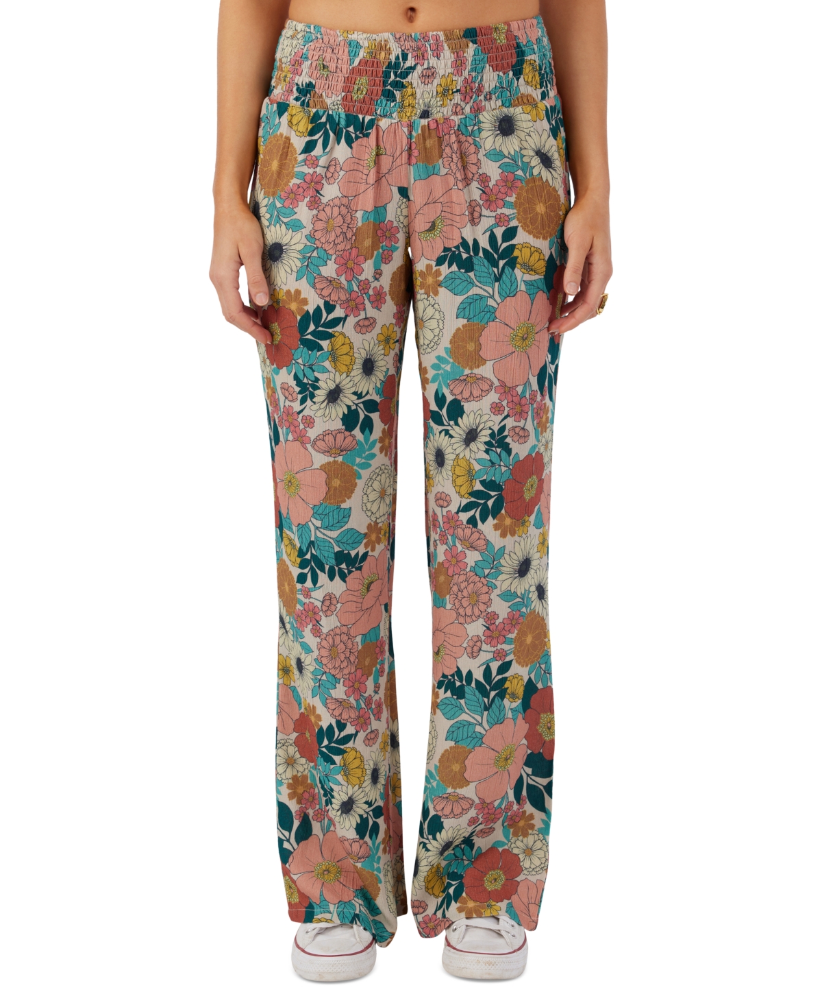 O'neill Juniors' Johnny Tenley Floral Beach Pants In Multi Colored