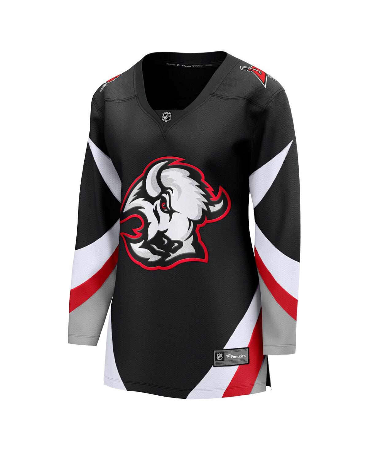 Women's FanaticsBuffalo Sabres Alternate Premier Breakaway Blank Jersey - Black