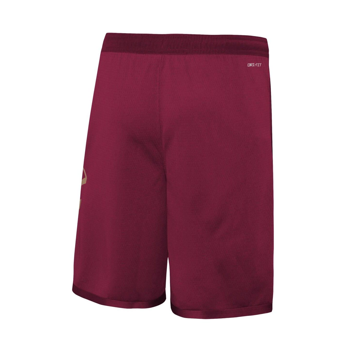 Шорты Nike Wine Cleveland Cavaliers Icon Edition Mesh Performance Swingman Shorts для мальчиков — фото 2