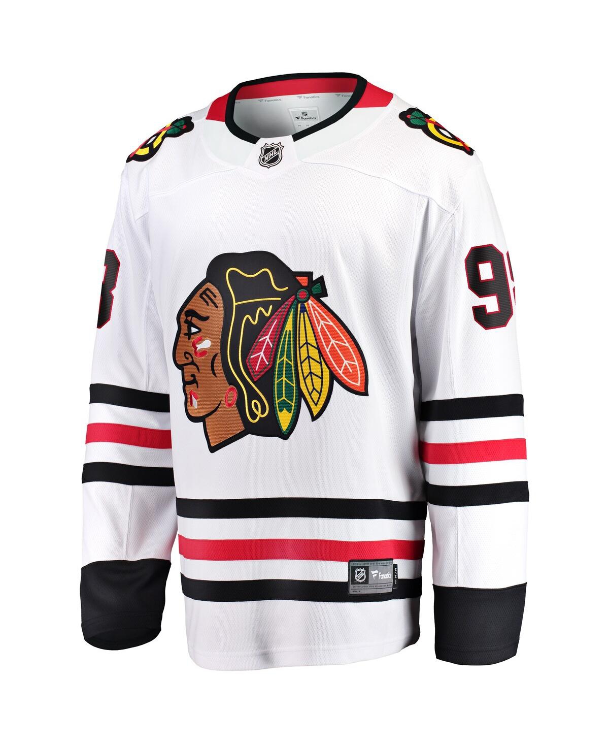 Men's Fanatics Connor BedardChicago Blackhawks Away Breakaway Player Jersey - White