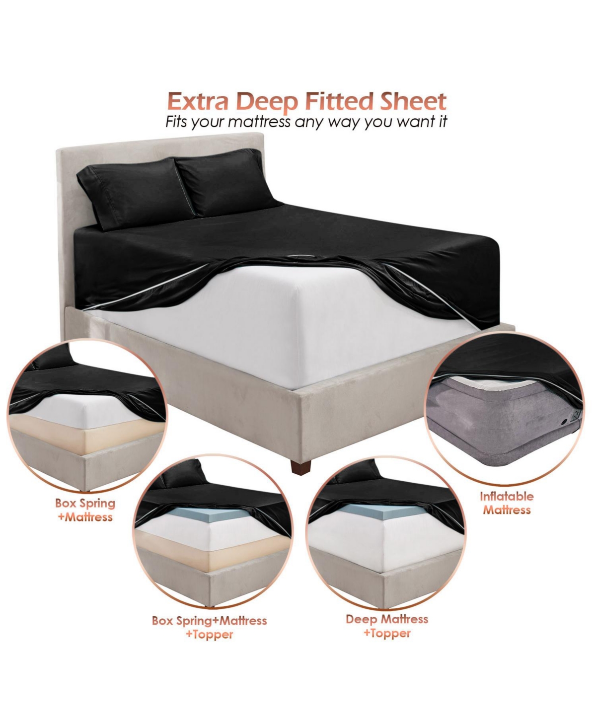 Empyrean Bedding Ultra Soft Extra Deep 18