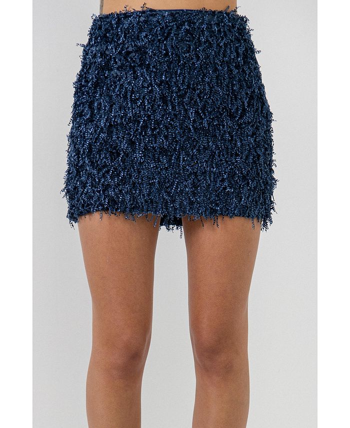 endless rose Women s Fringed Mini Skirt Macy s
