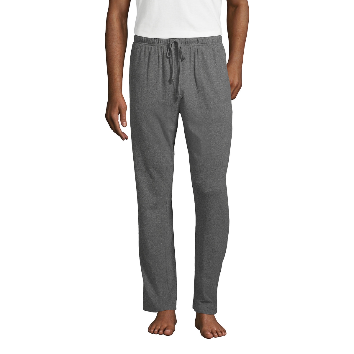 Lands' End Big & Tall Knit Jersey Sleep Pants