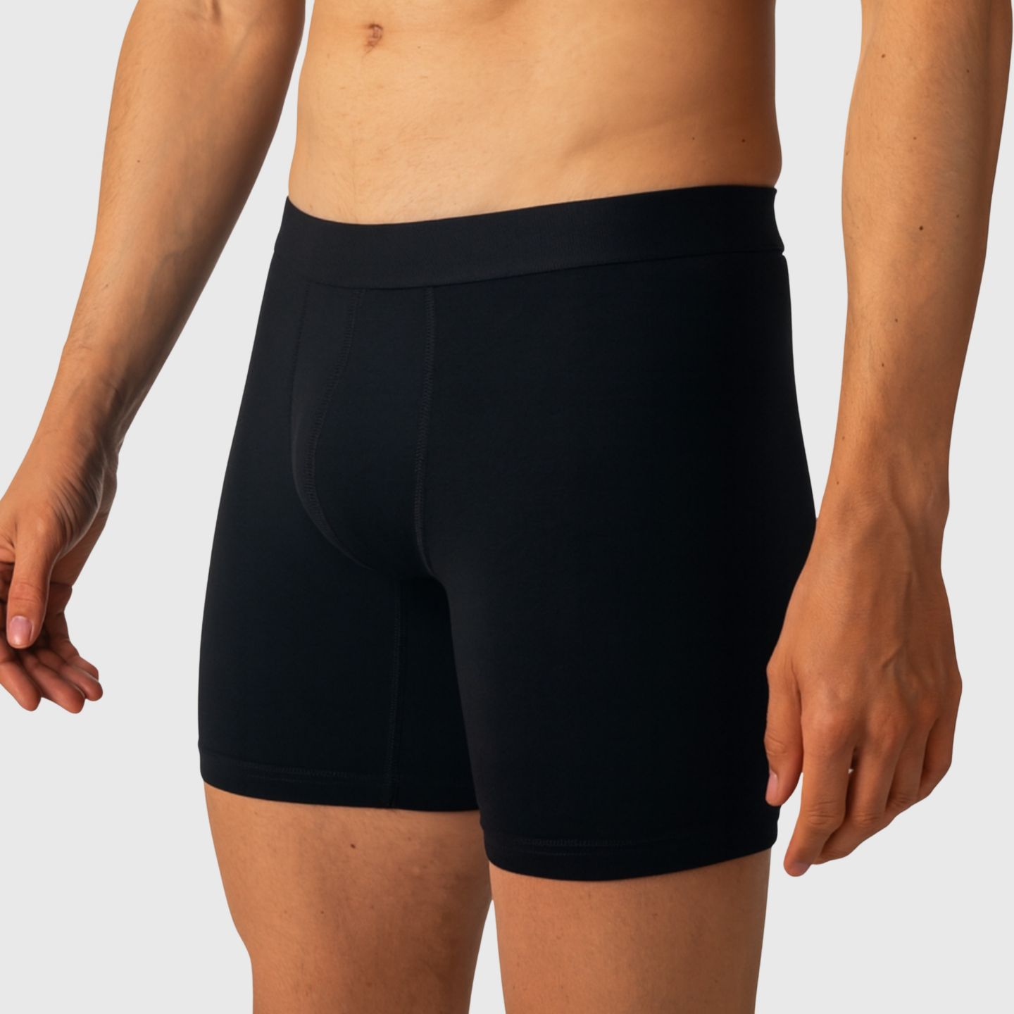 Трусы-боксеры Comfortable для мужчин, 3 шт. — Alpine Swiss, цвет: Чёрный — фото 2