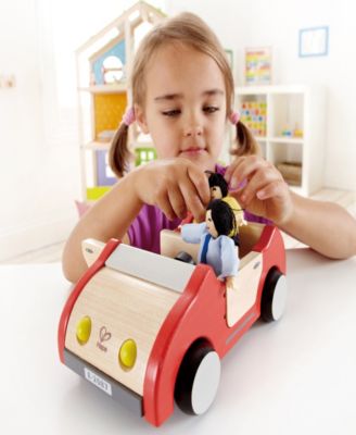 Dollhouse Red Family Car