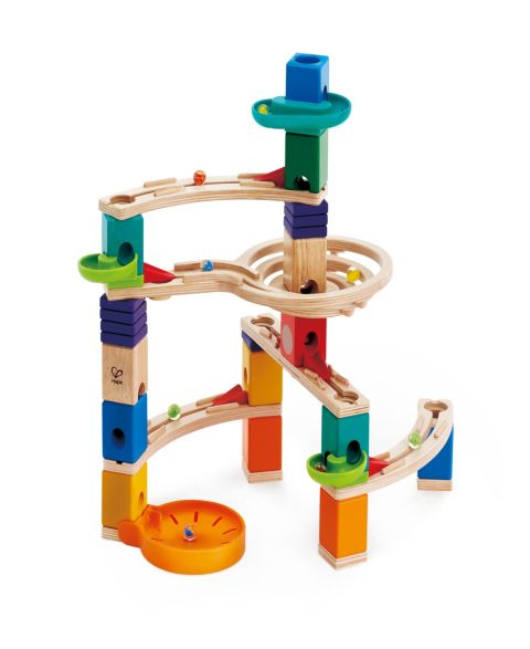 Детский конструктор Hape Cliffhanger Wooden Marble Run 94-Piece Building Set, Ages 4+