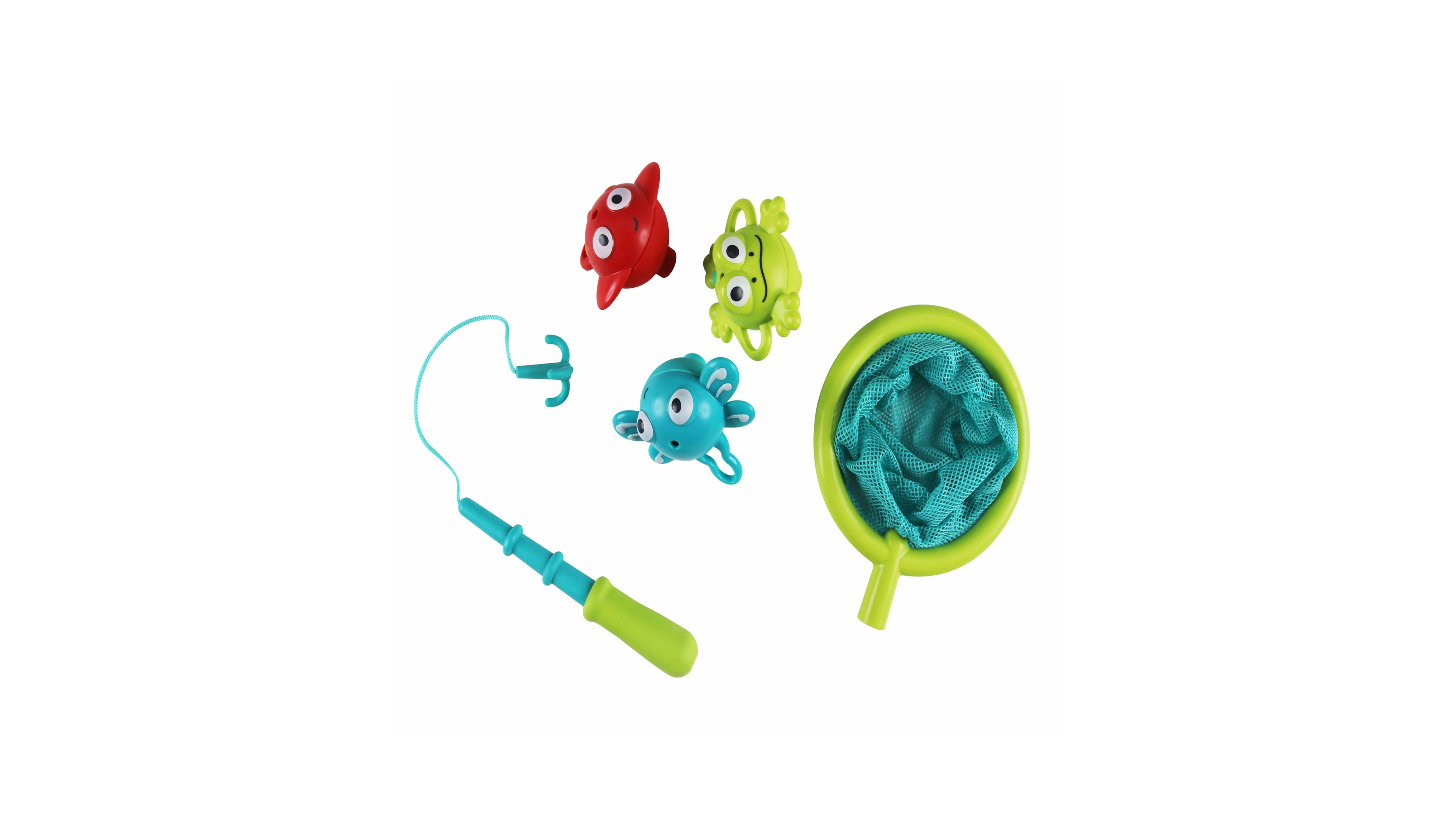 Hape Double Jumping Sea Creatures Fun Fishing Set