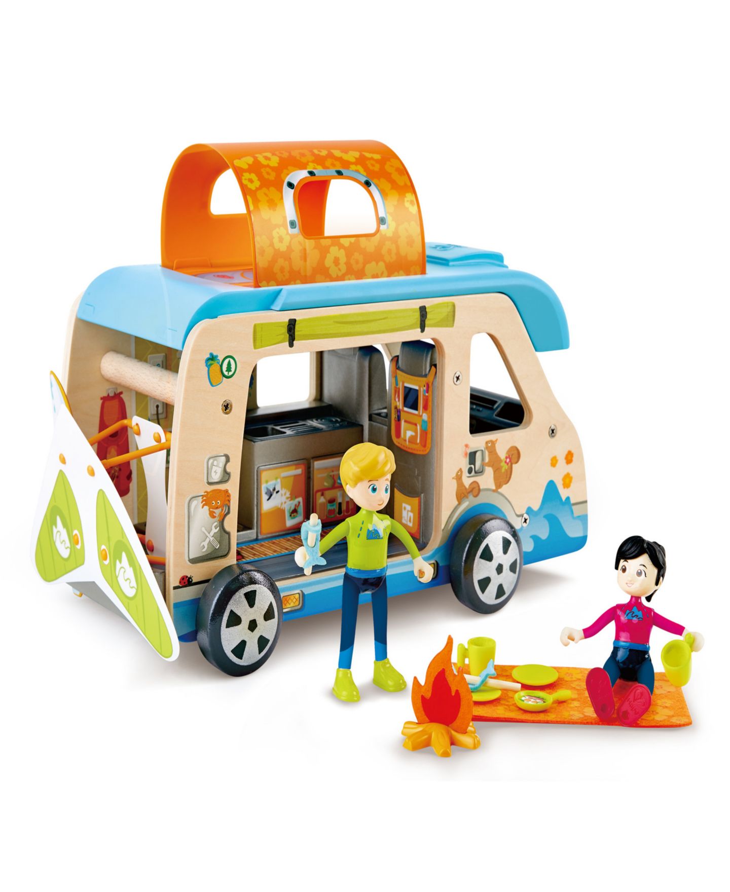 Детский игровой набор Hape Adventure Van Playset — фото 1
