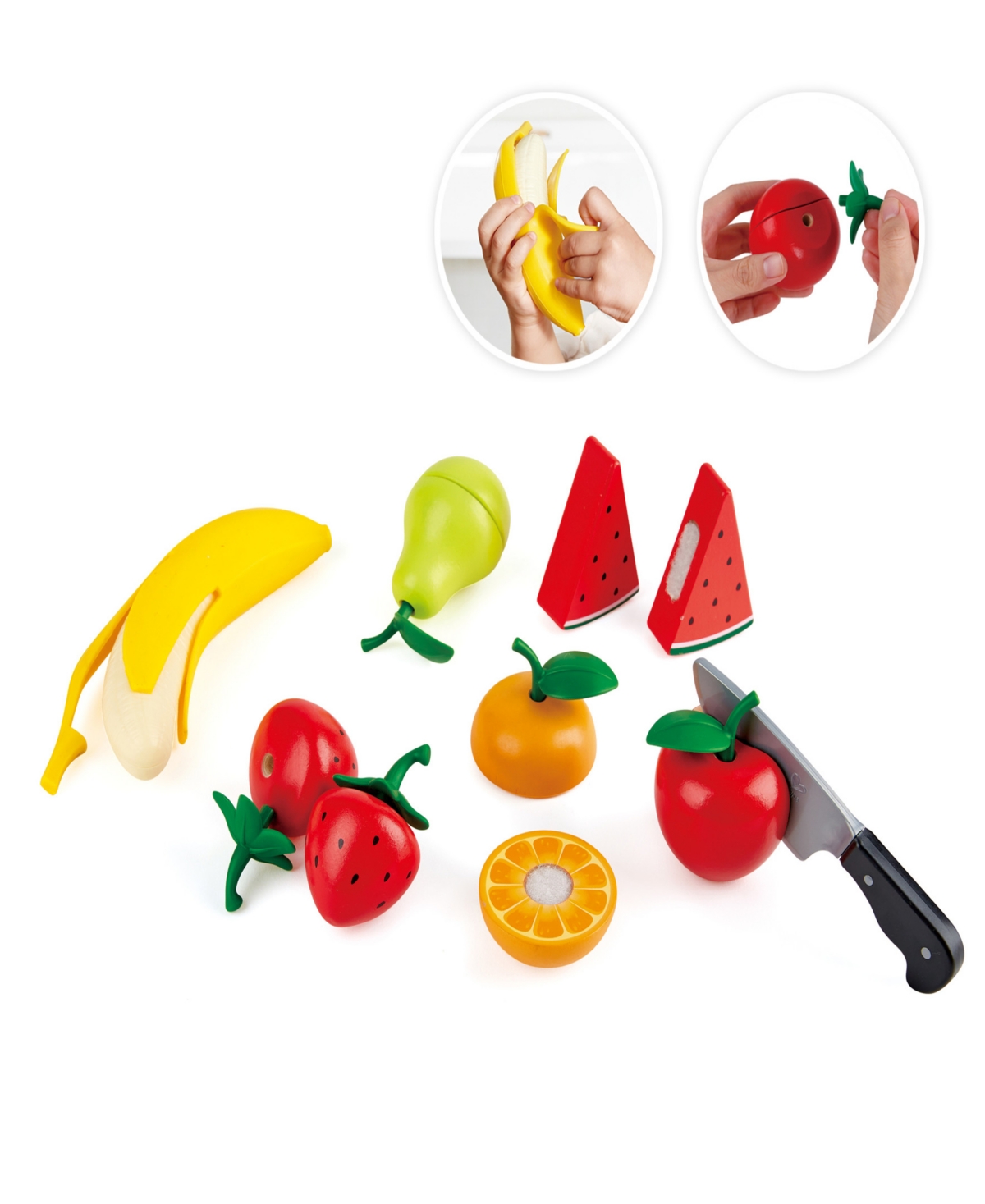 Hape Kitchen Healthy Fruits Food Playset In Multi