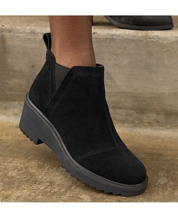 TOMS Women s Maude Round Toe Lug Sole Booties Macy s
