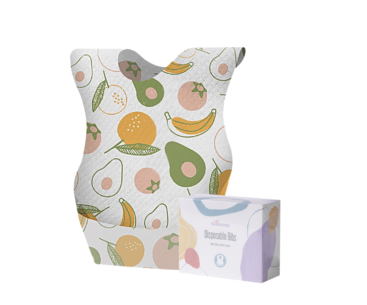 Sunveno Disposable Baby Bibs - Set of 20 pieces