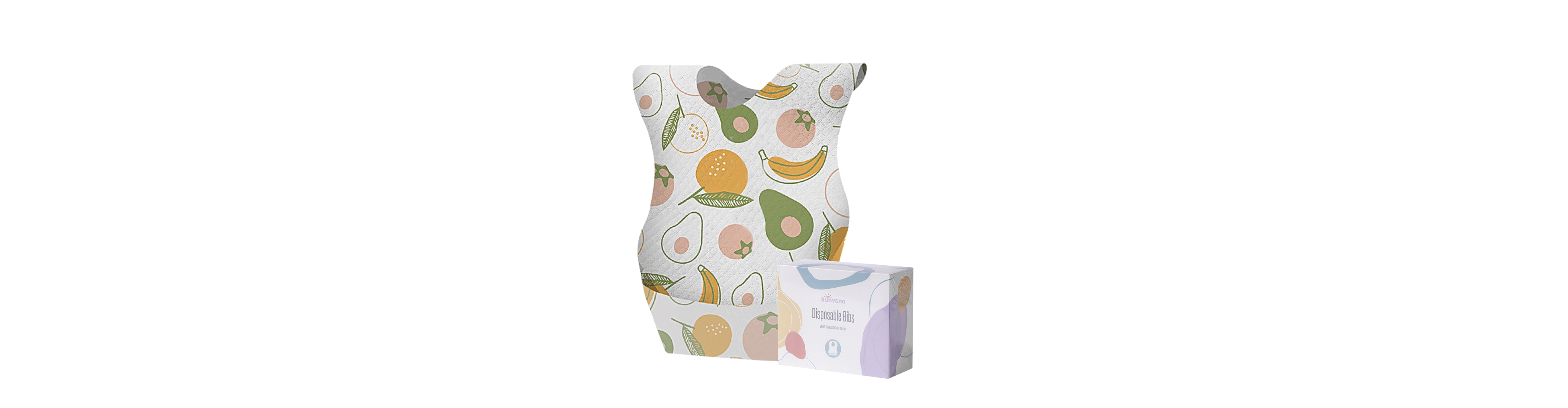 Sunveno Disposable Baby Bibs - Set of 20 pieces