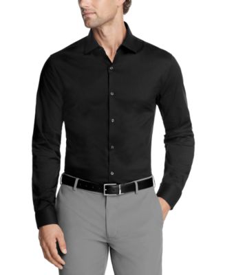 Kenneth Cole Reaction Men's Techni-Cole Slim Fit Flex Stretch Dress ...